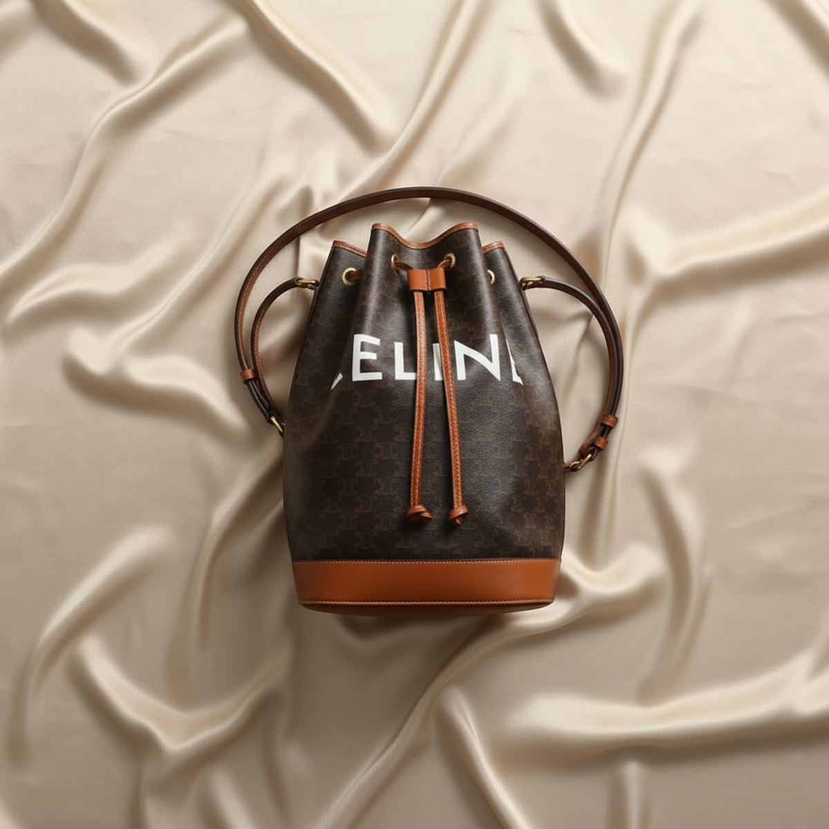 PRE-OWNED Celine Triomphe Medium Sailor · Canvas