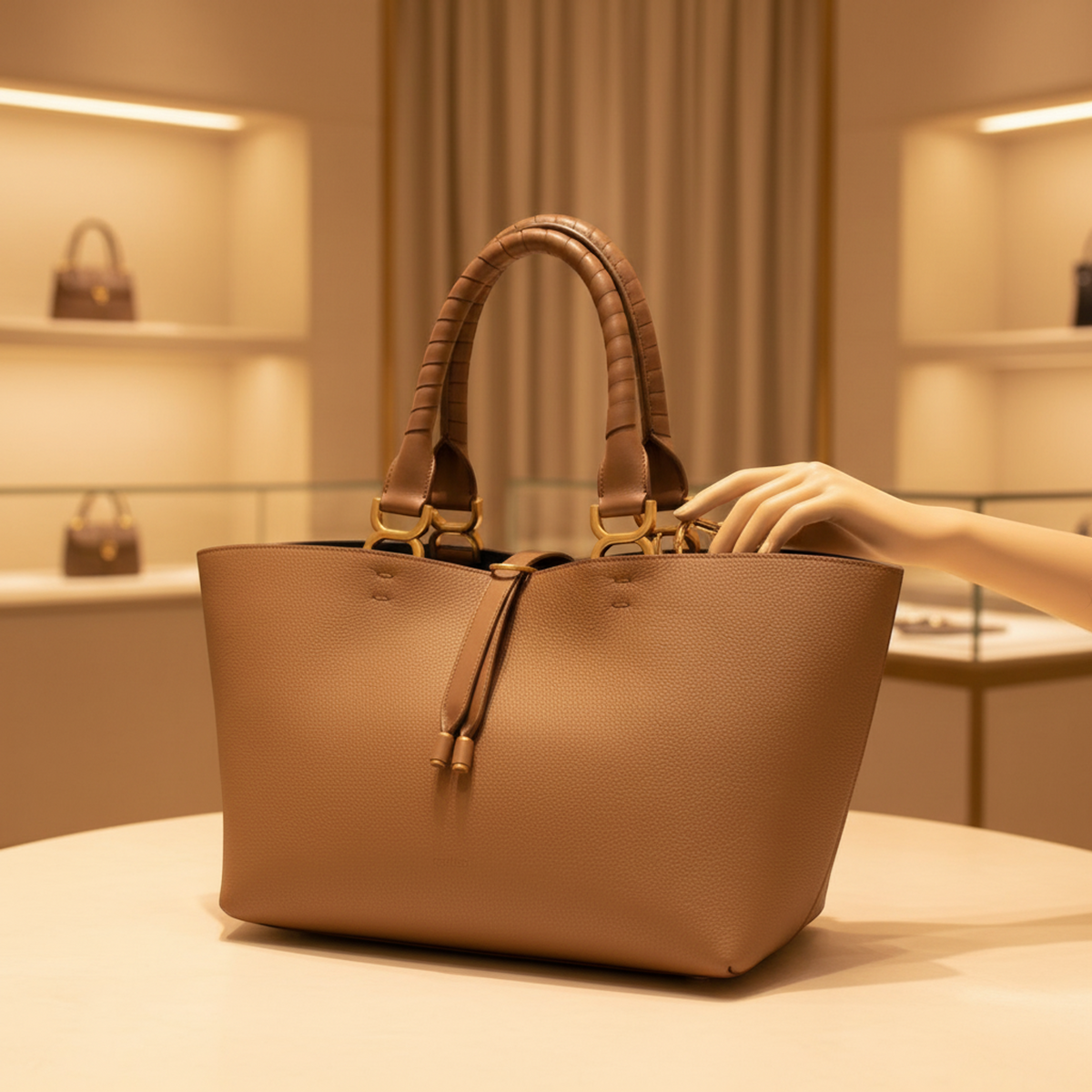 PRE-OWNED Chloé Marcy · Leather Tote
