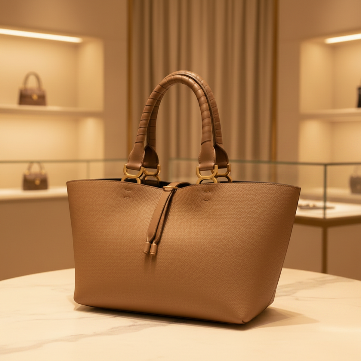 PRE-OWNED Chloé Marcy · Leather Tote