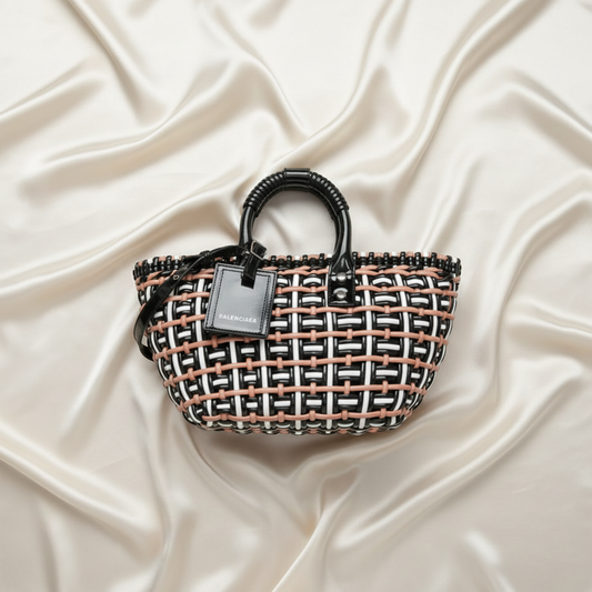 PRE-OWNED Balenciaga Bistro XS · Enamel Leather