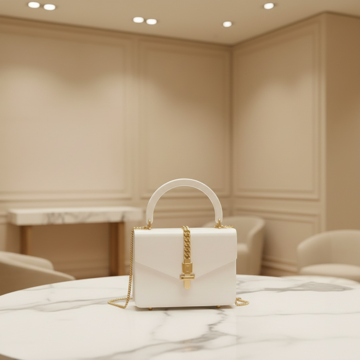 PRE-OWNED Gucci Sylvie 1969 · Acrylic Mini