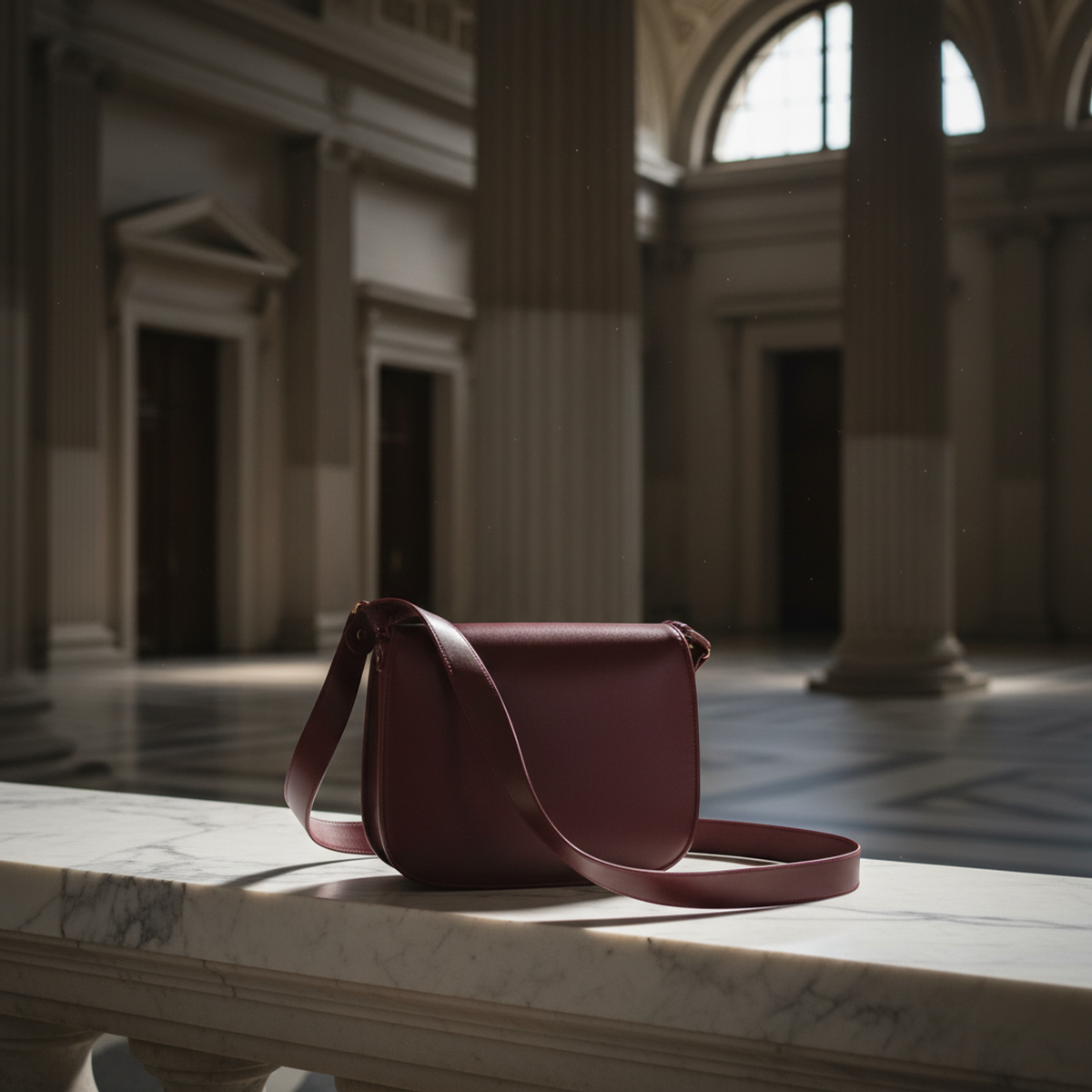 PRE-OWNED Cartier Must · Suede Flap Shoulder