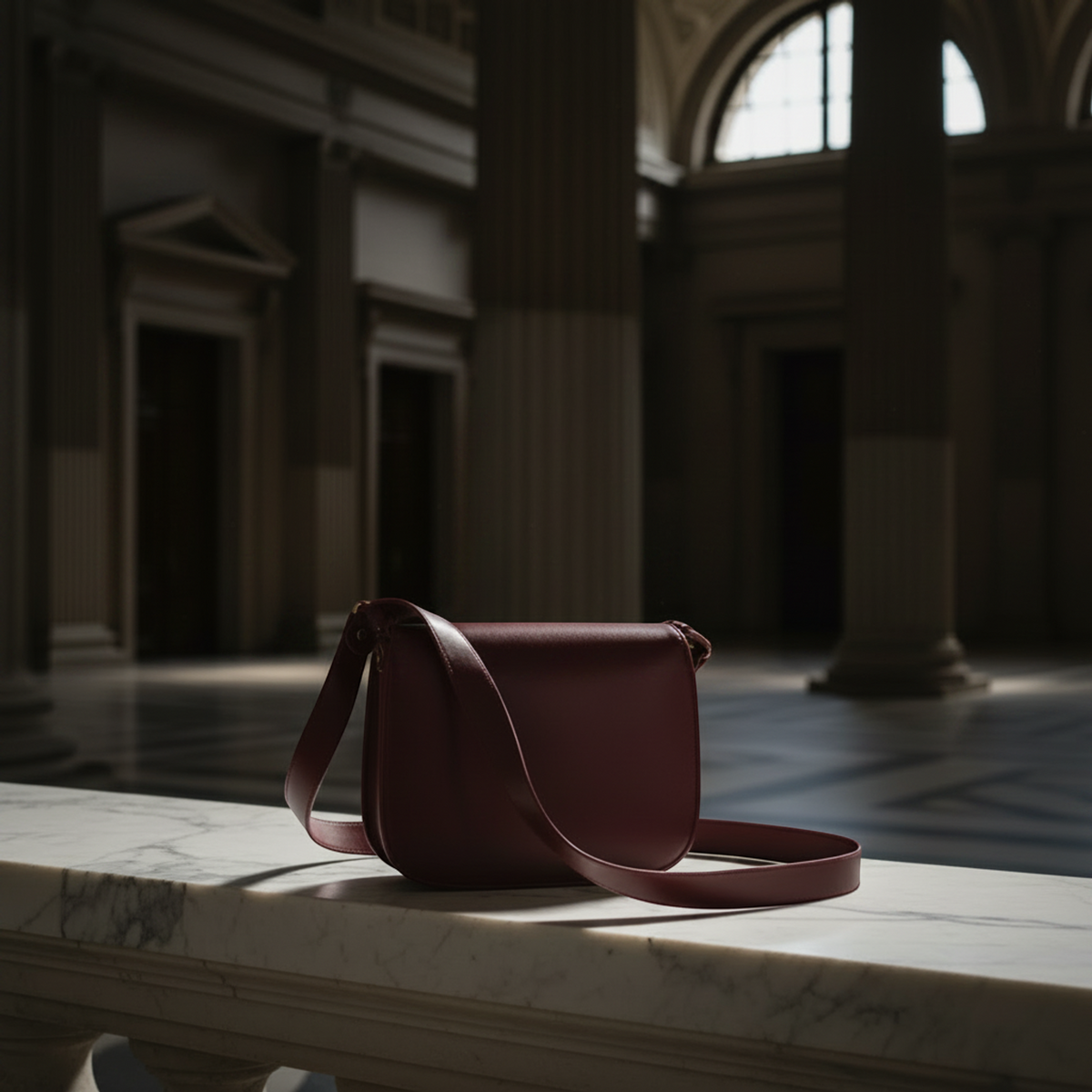 PRE-OWNED Cartier Must · Suede Flap Shoulder