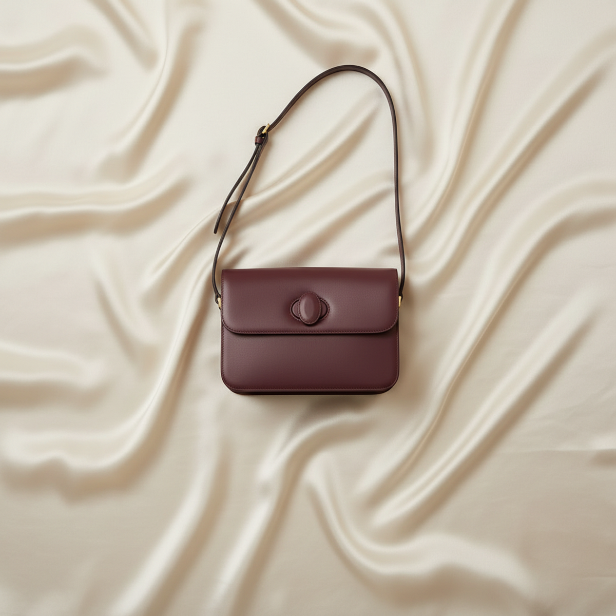 PRE-OWNED Cartier Must Turnlock · Bordeaux Leather