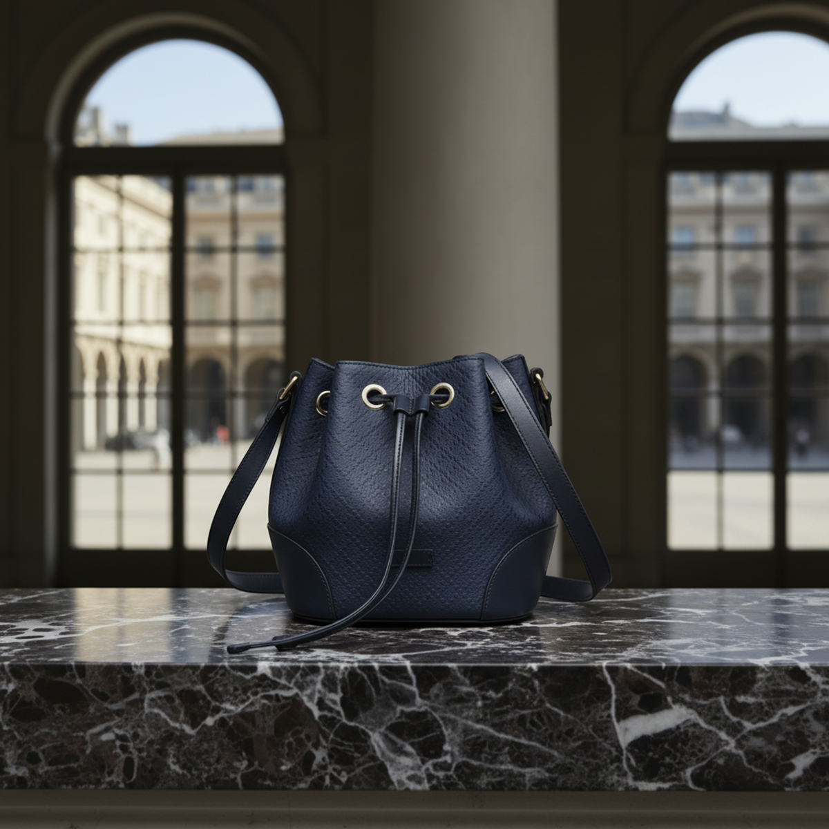 PRE-OWNED Gucci Bright Diamante · Leather