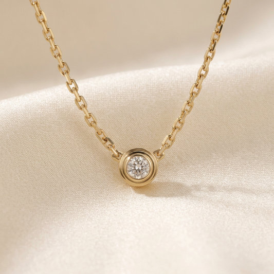 PRE-OWNED Cartier Damour · Diamond · Rose Gold