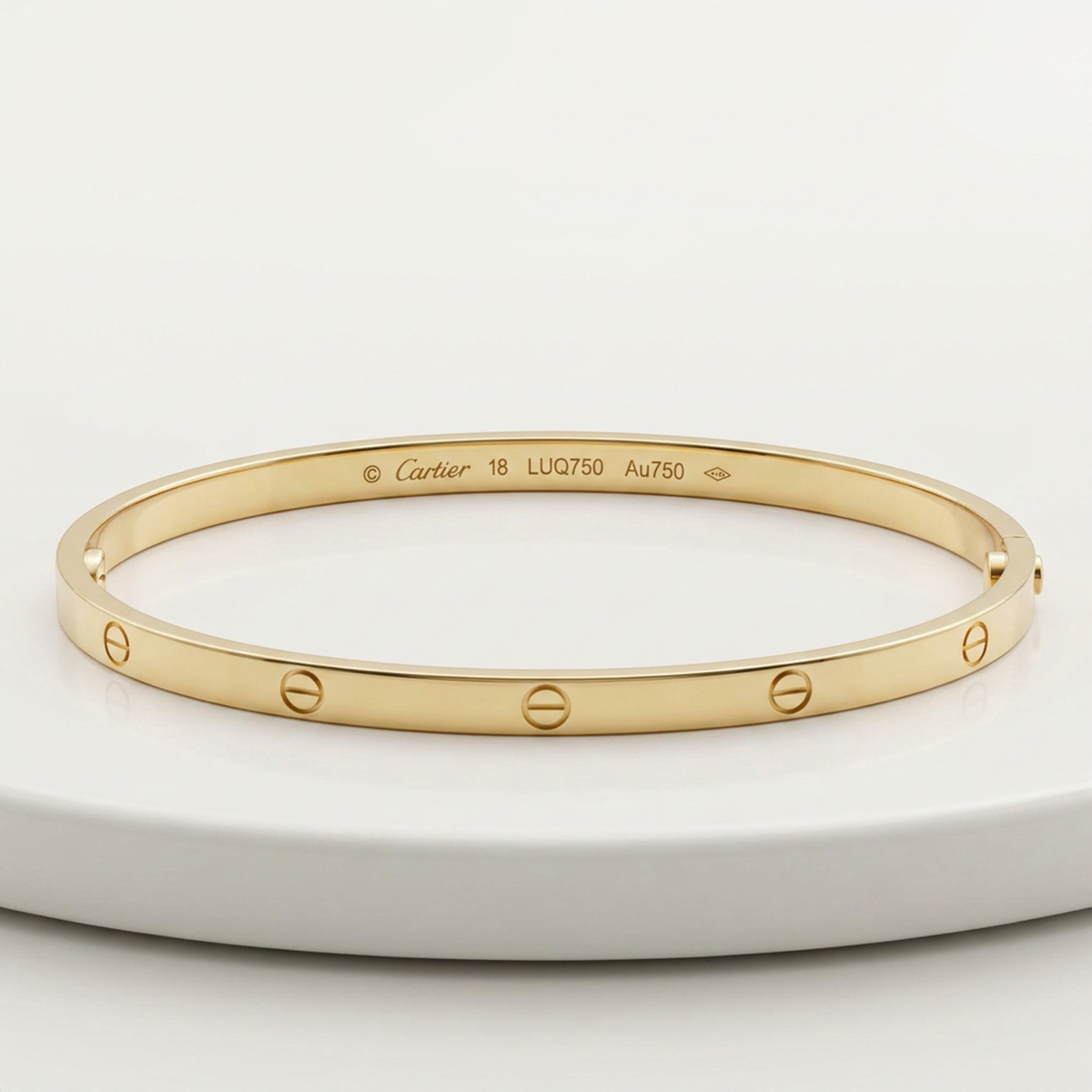 PRE-OWNED Cartier Love Bracelet · 18K Yellow Gold