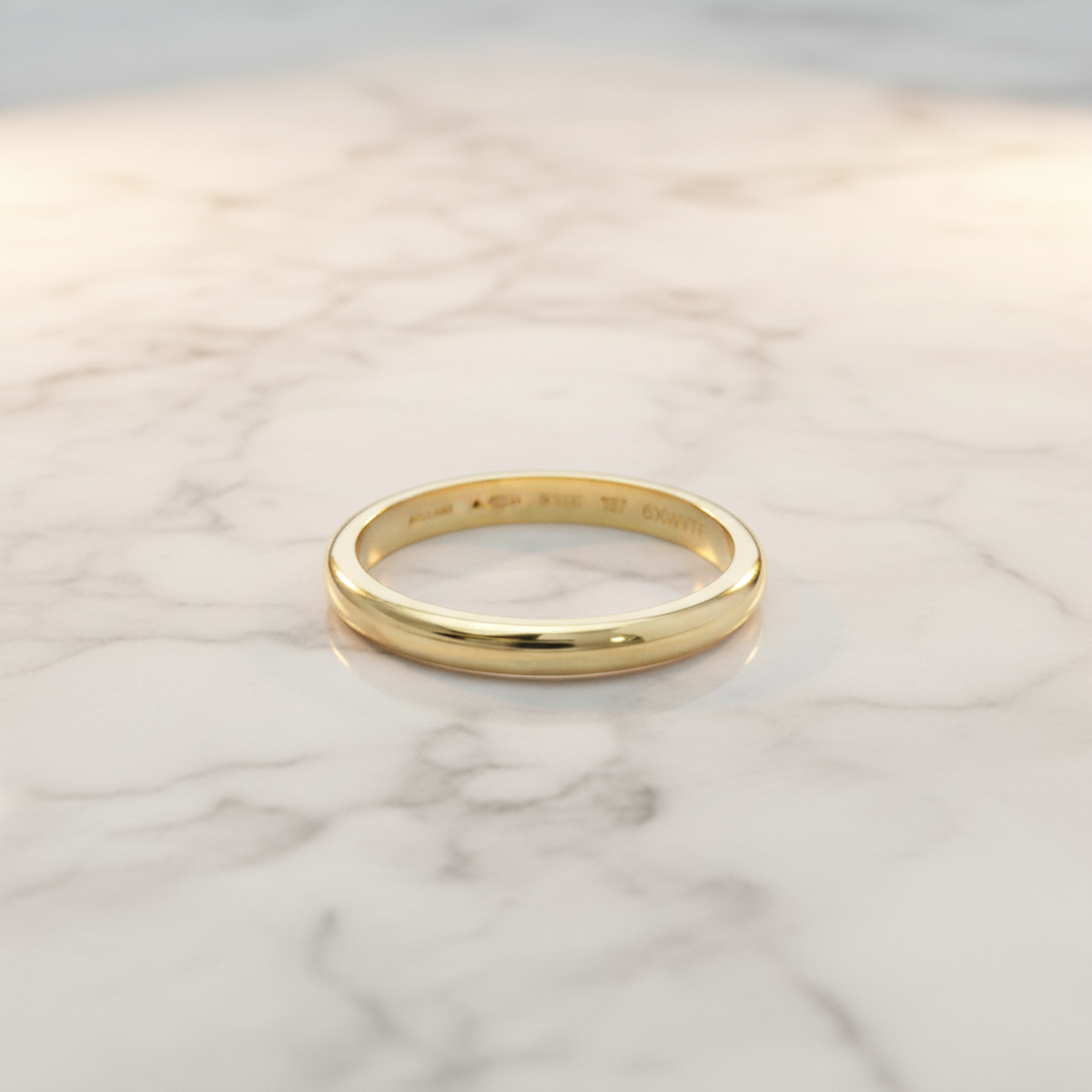 PRE-OWNED Bvlgari Wedding Band · 18K Yellow Gold