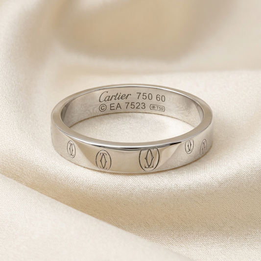 PRE-OWNED Cartier Happy Birthday · 18K White Gold