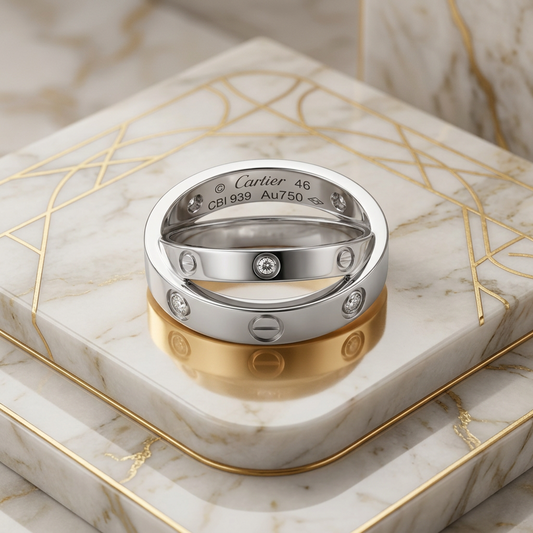 PRE-OWNED Cartier Be Love · 18K White Gold · Diamond