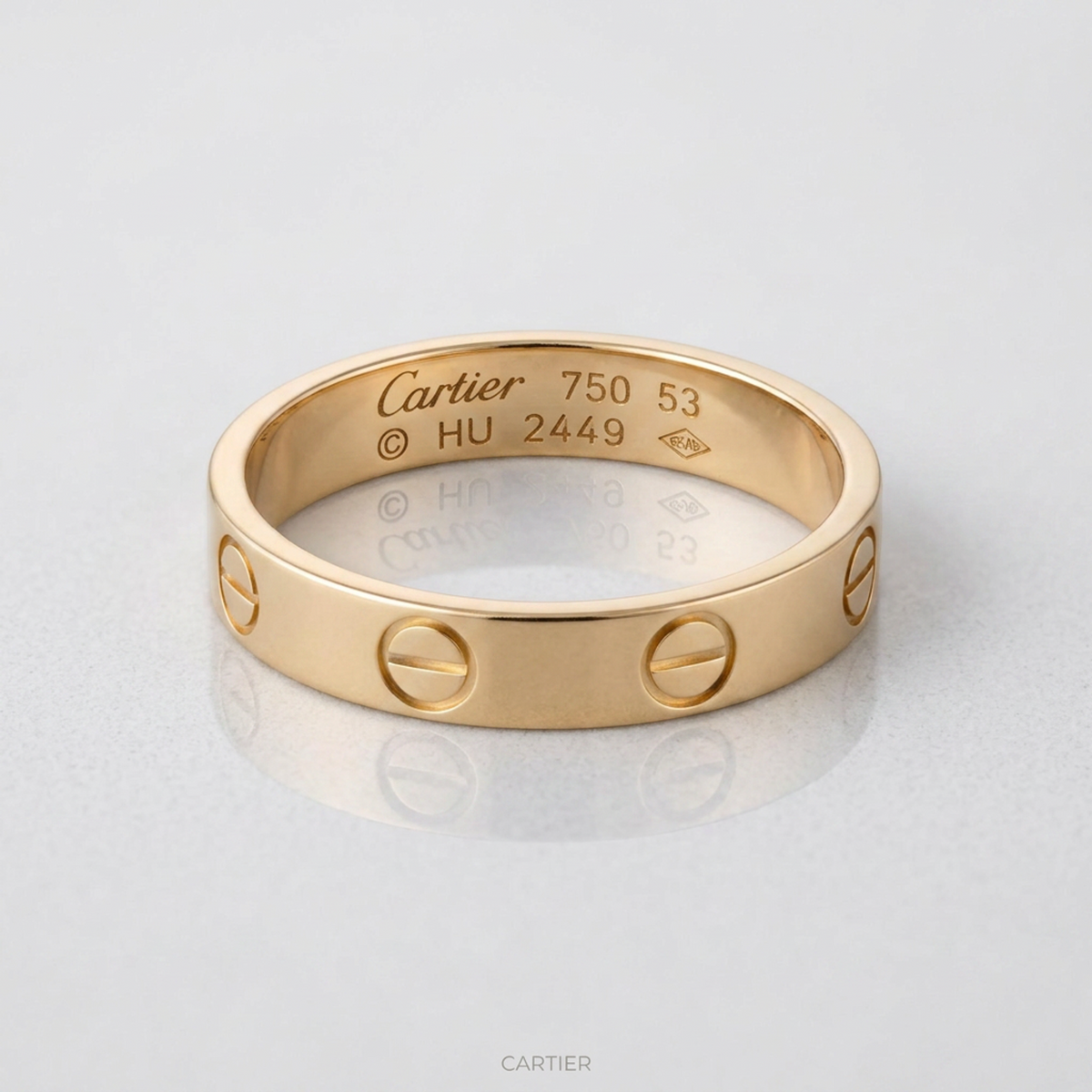 PRE-OWNED Cartier Mini Love · Rose Gold Size 6.25