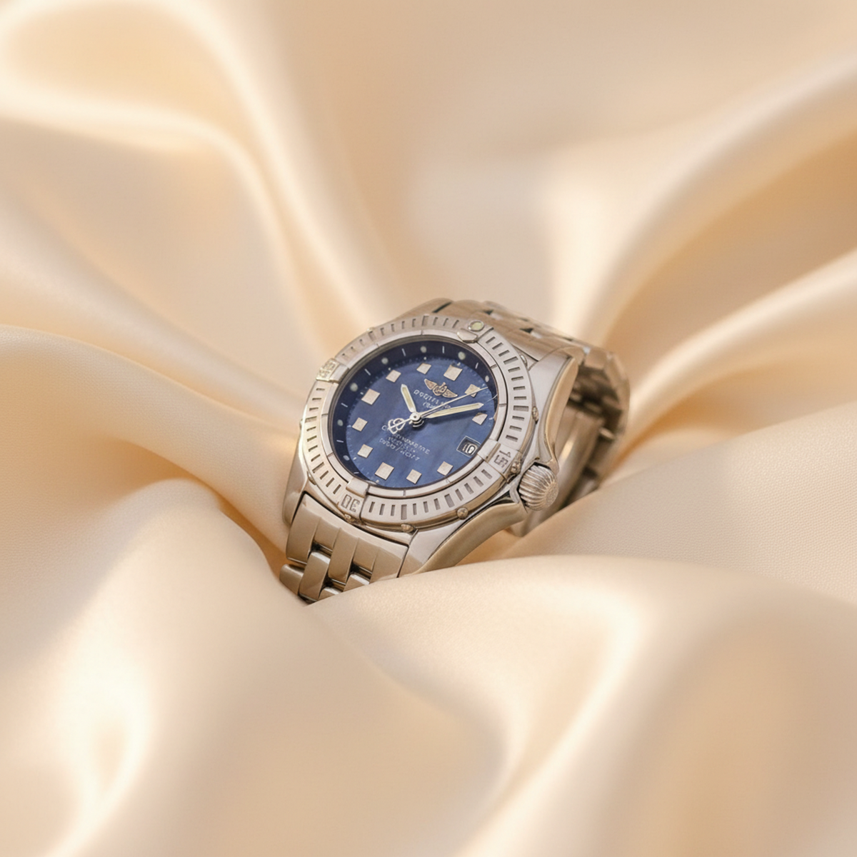 PRE-OWNED Breitling Callistino · Steel · Mother-of-Pearl