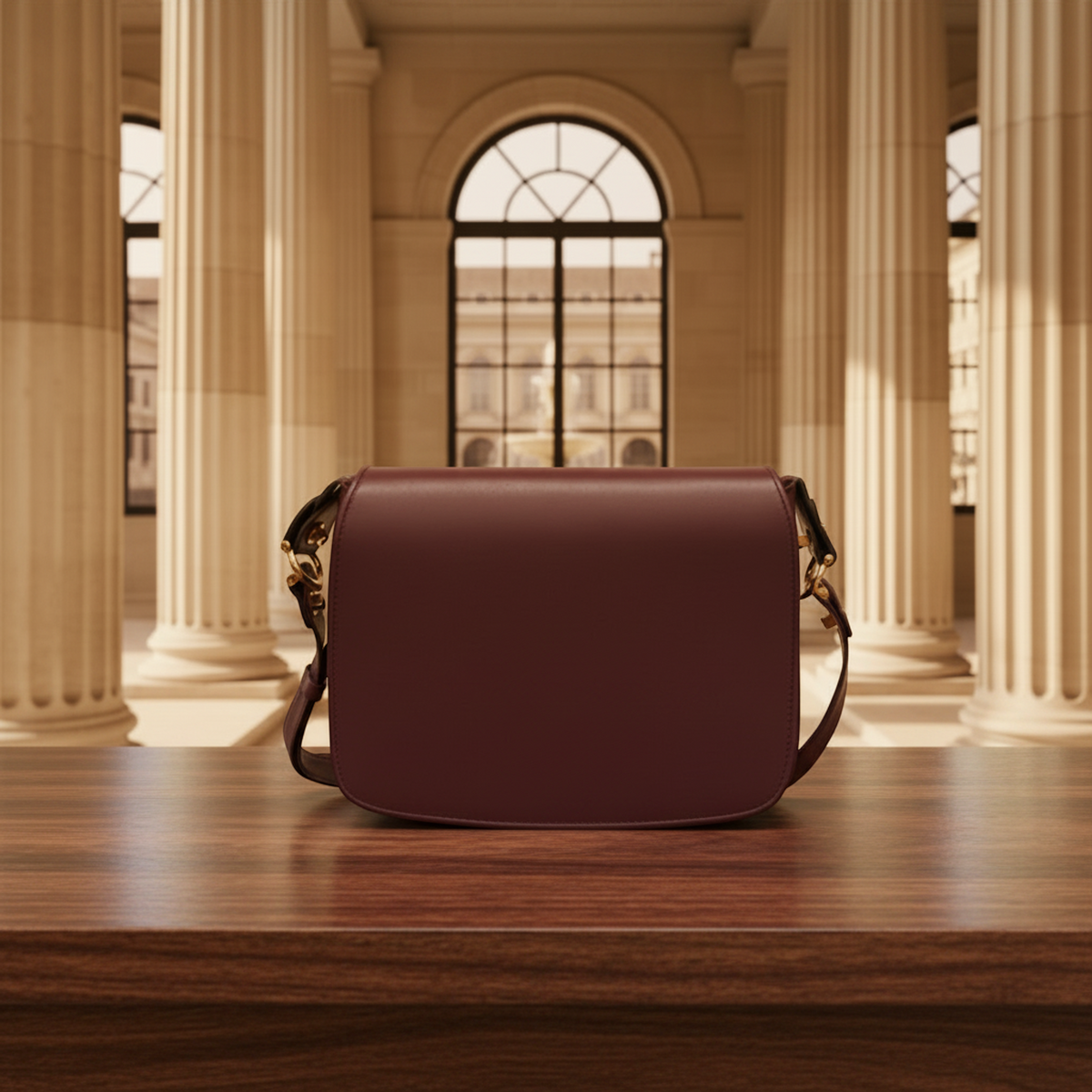 PRE-OWNED Cartier Must · Messenger Bag · Leather