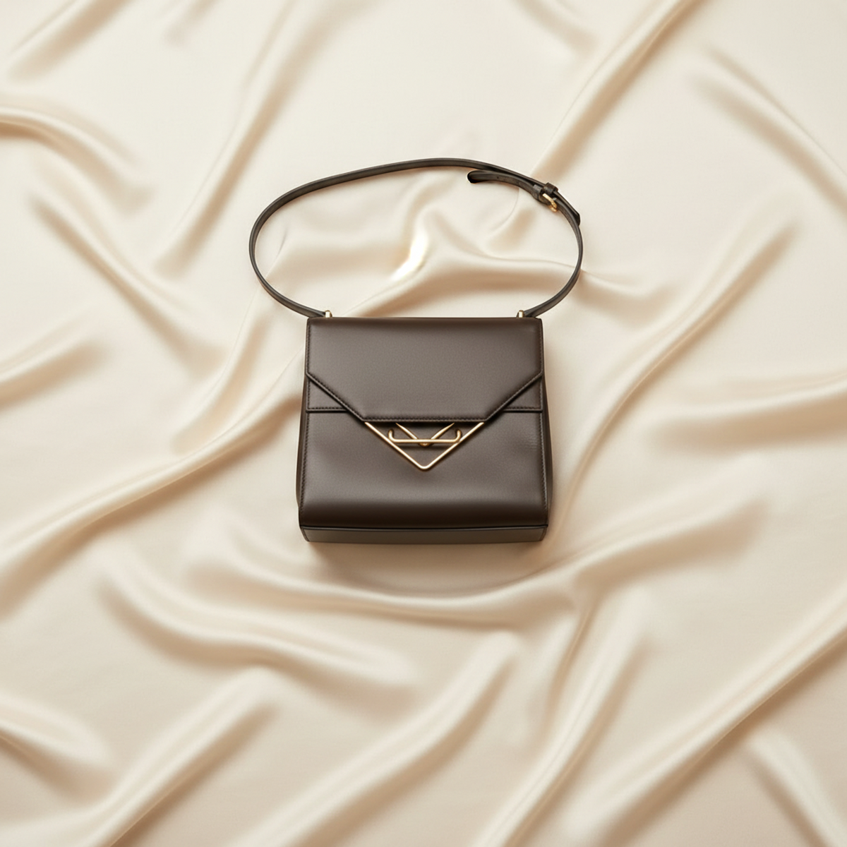 PRE-OWNED Bottega Veneta The Clip · Leather