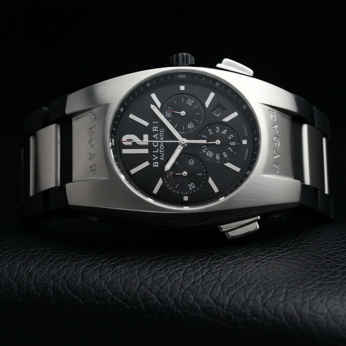 PRE-OWNED Bvlgari Ergon · Chronograph · Steel · Automatic
