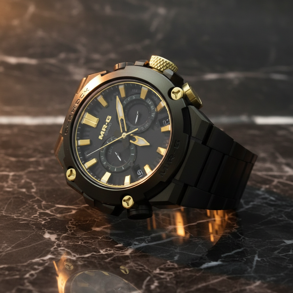 PRE-OWNED Casio G-Shock MRG · Titanium · Solar