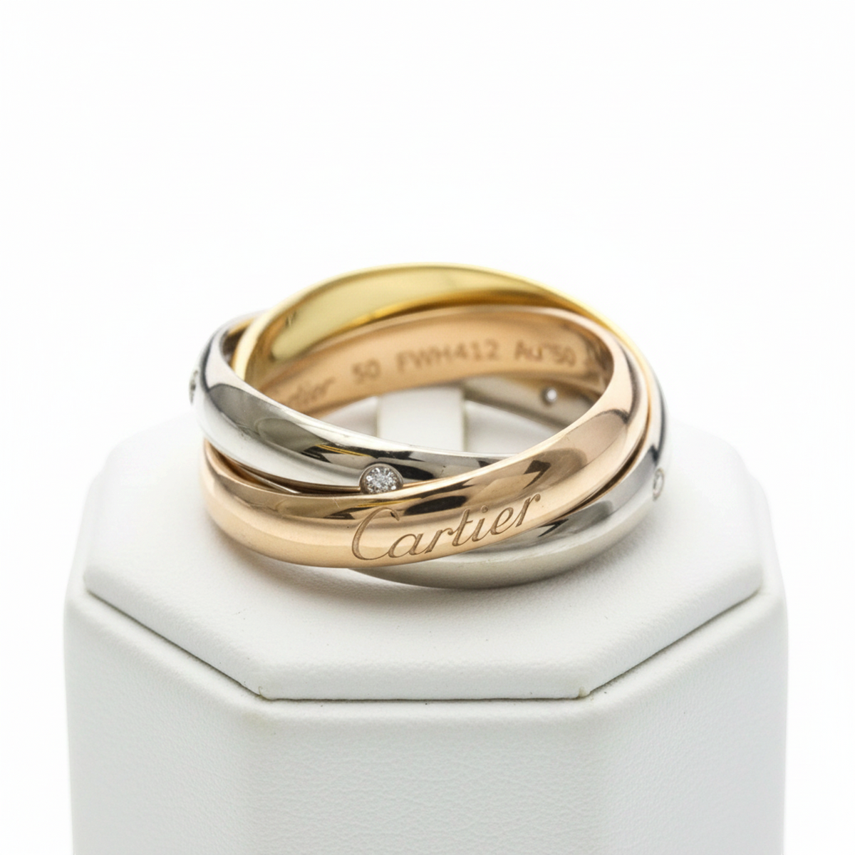PRE-OWNED Cartier Trinity Ring