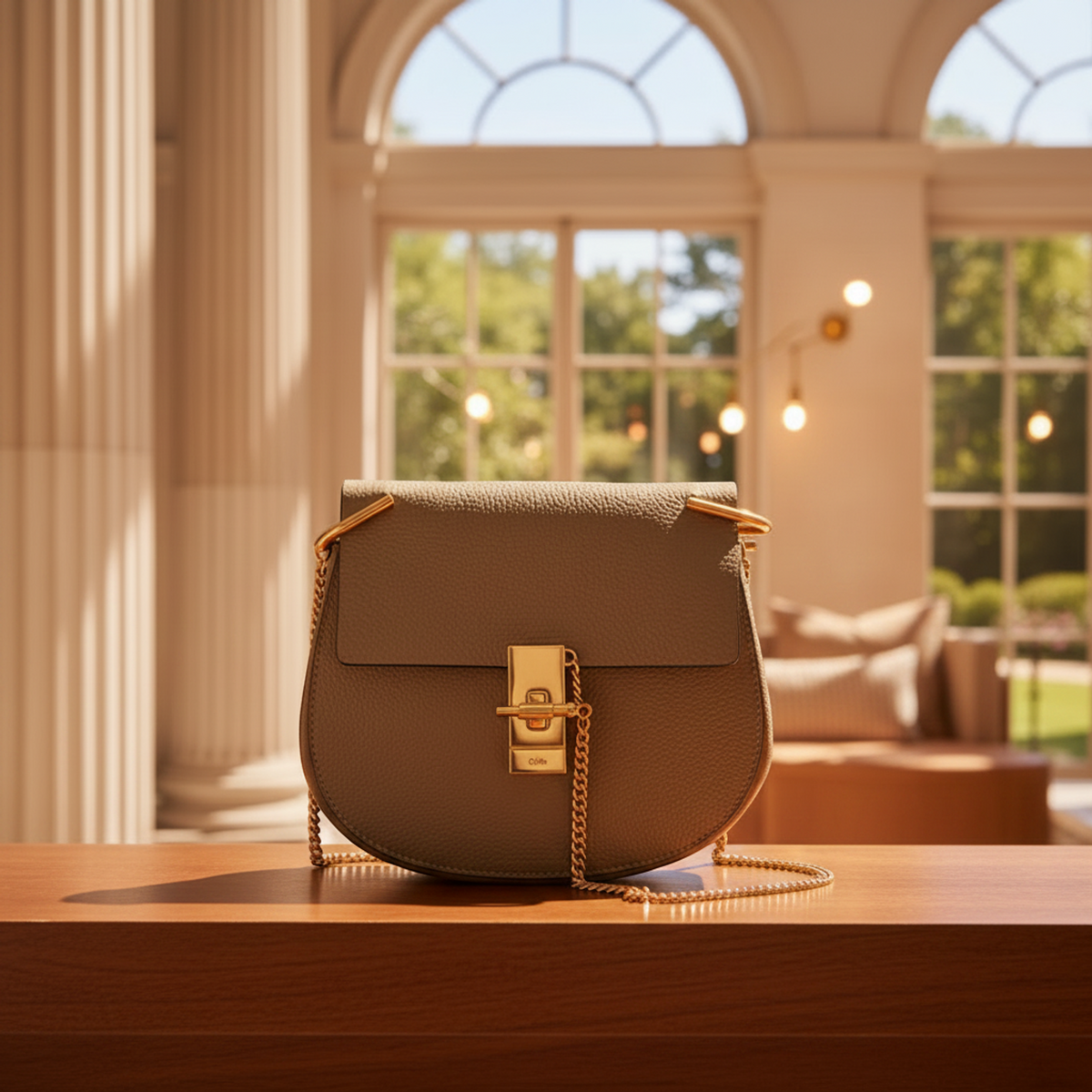 PRE-OWNED Chloé Drew · Leather