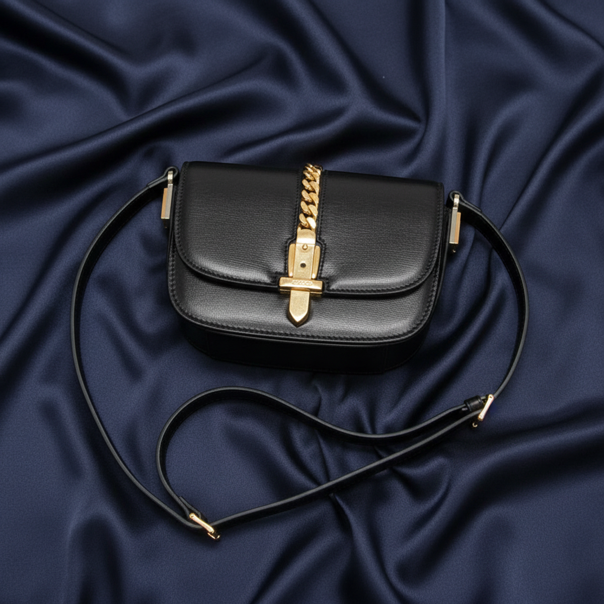 PRE-OWNED Gucci Sylvie 1969 Mini