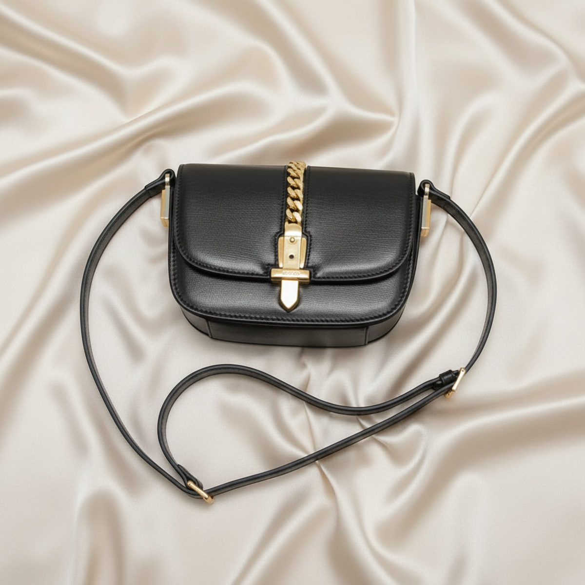 PRE-OWNED Gucci Sylvie 1969 Mini