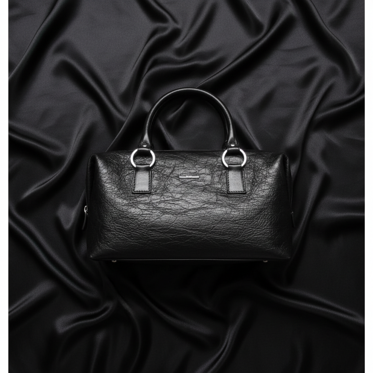 PRE-OWNED Gucci Mini Boston · Leather