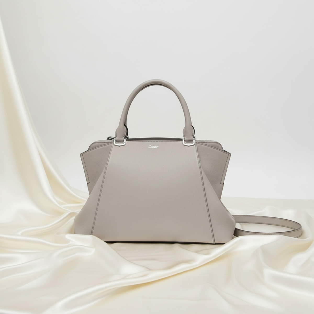 PRE-OWNED Cartier C de Cartier · Leather
