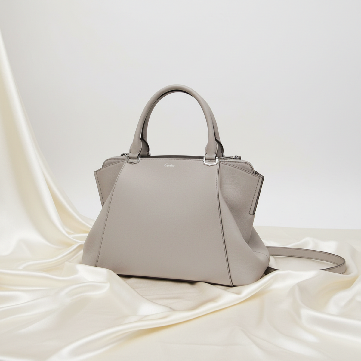 PRE-OWNED Cartier C de Cartier · Leather