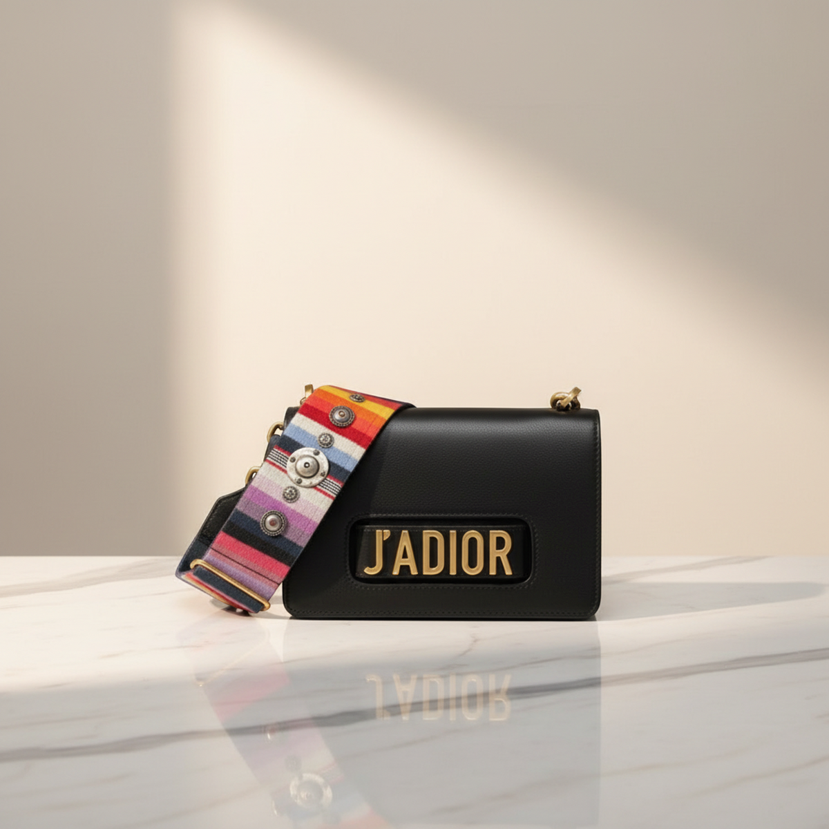 PRE-OWNED Christian Dior J'Adior · Leather Shoulder Bag