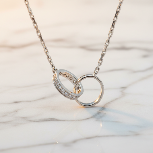 PRE-OWNED Cartier Baby Love · Diamond · 18K White Gold