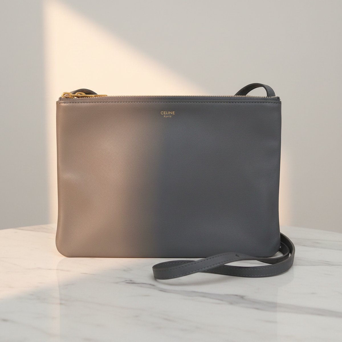 PRE-OWNED Celine Trio Large · Calfskin