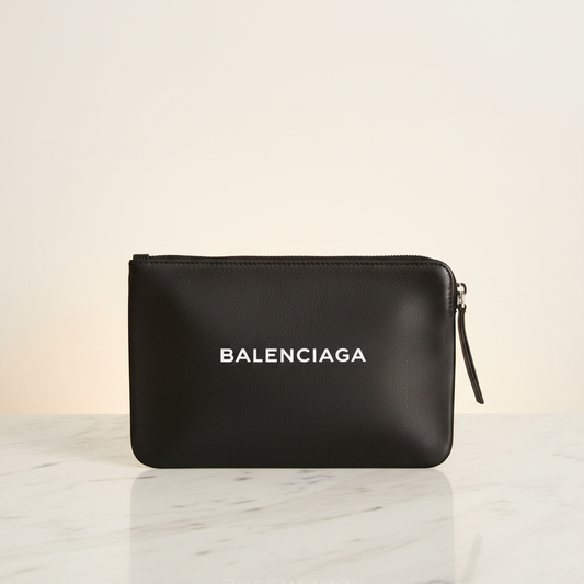 PRE-OWNED Balenciaga Everyday Pouch · Leather