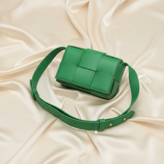 PRE-OWNED Bottega Veneta Intrecciato Cassette · Lamb