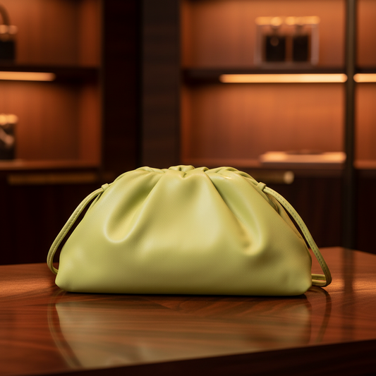 PRE-OWNED Bottega Veneta Mini The Pouch · Leather