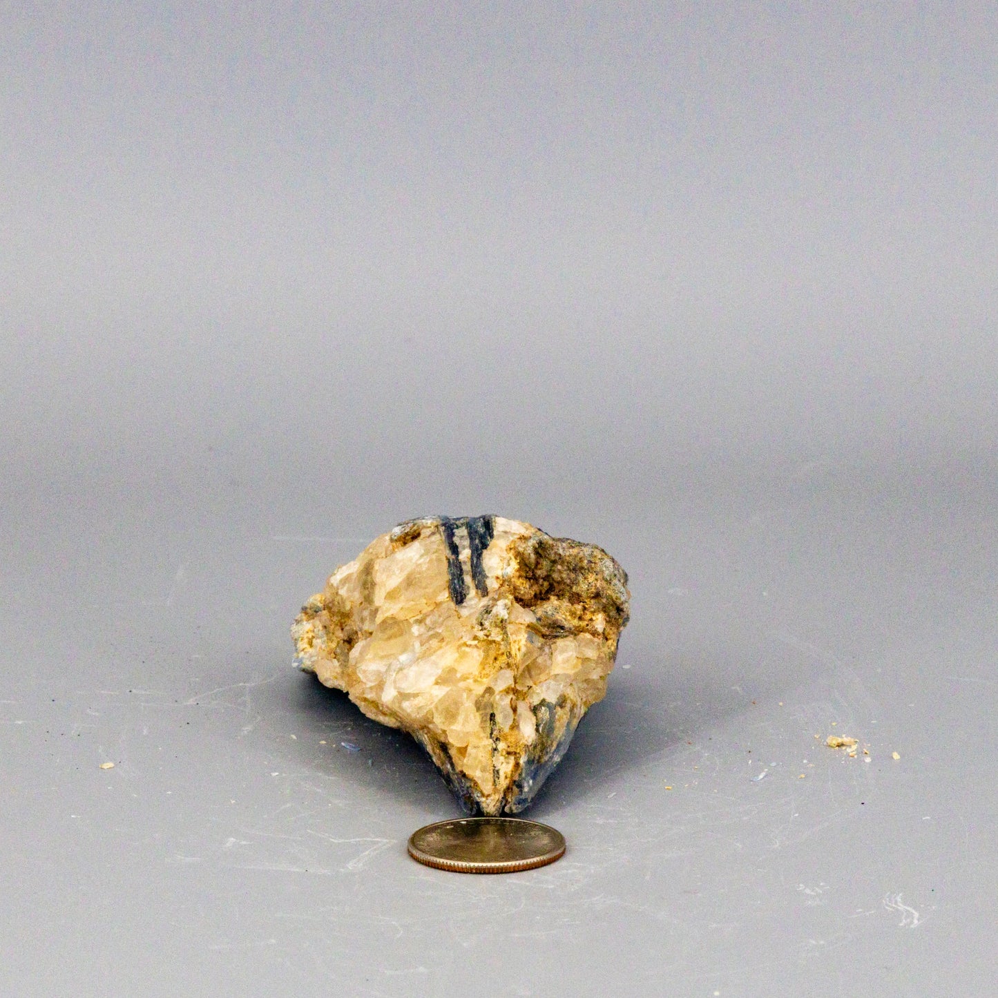 Beautiful Blue Kyanite Blades In Quartz Clusters