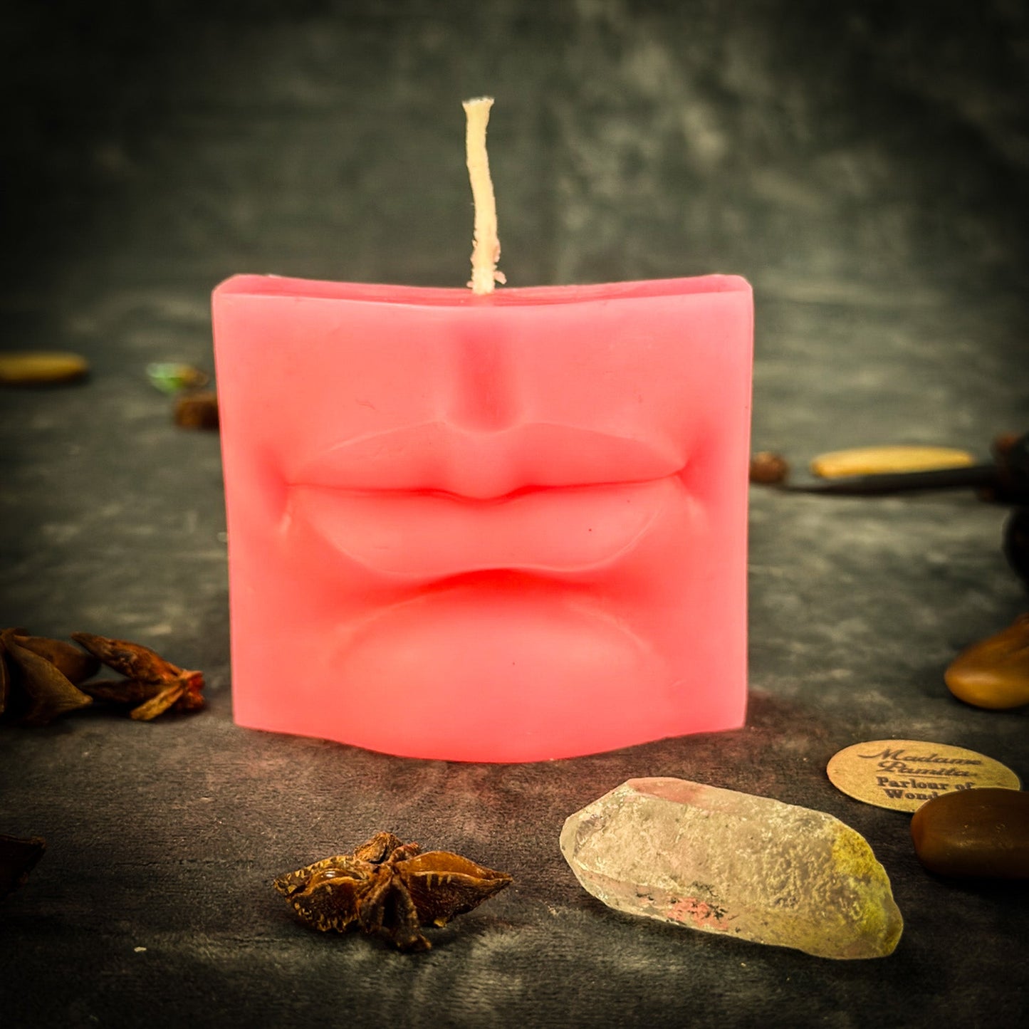 Ex-Voto Mouth Candle Spell Kit - Communication & Healing Magic