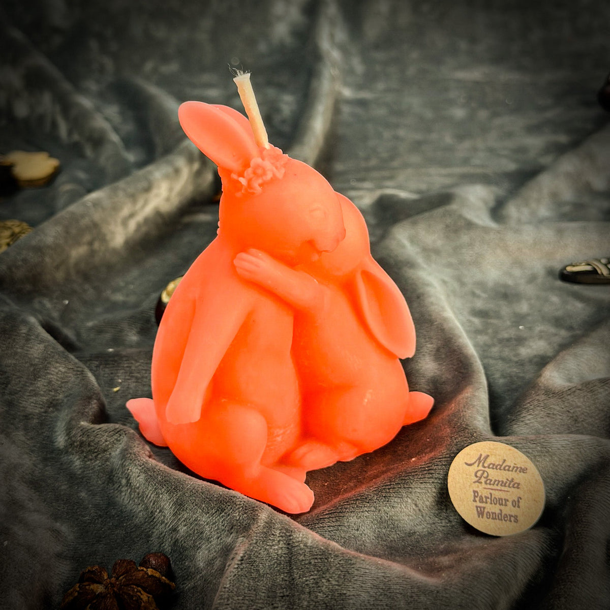 Rabbit Rabbit Candle Spell Kit - Good Luck & New Beginnings Magic
