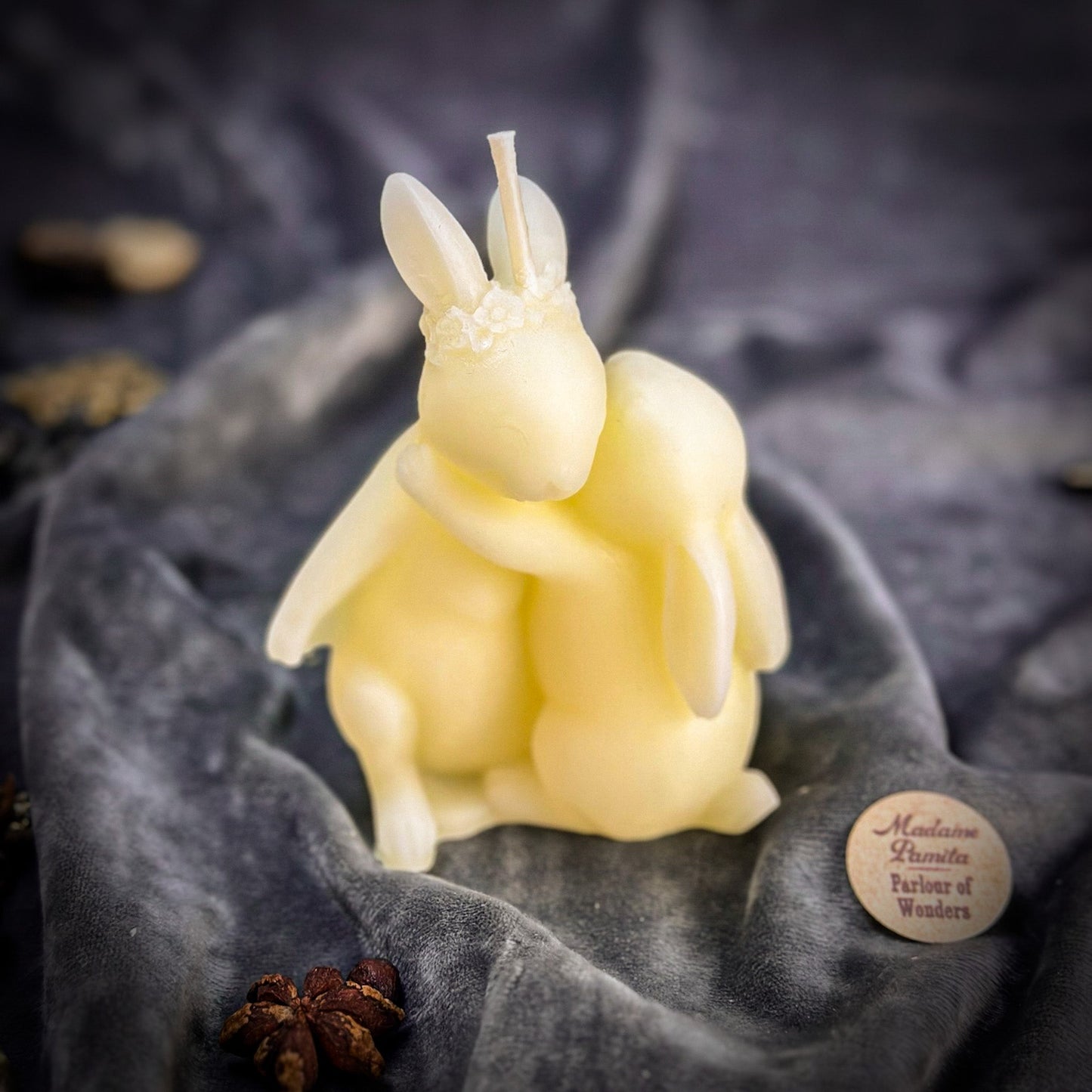 Rabbit Rabbit Candle Spell Kit - Good Luck & New Beginnings Magic