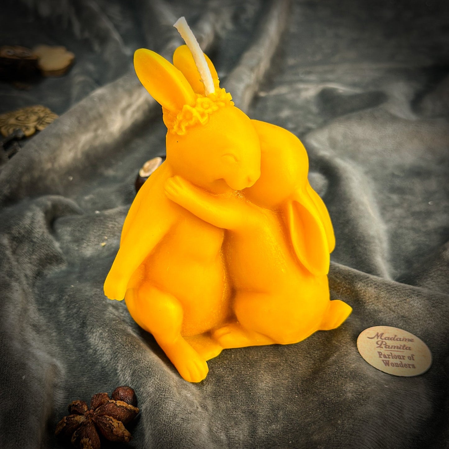 Rabbit Rabbit Candle Spell Kit - Good Luck & New Beginnings Magic