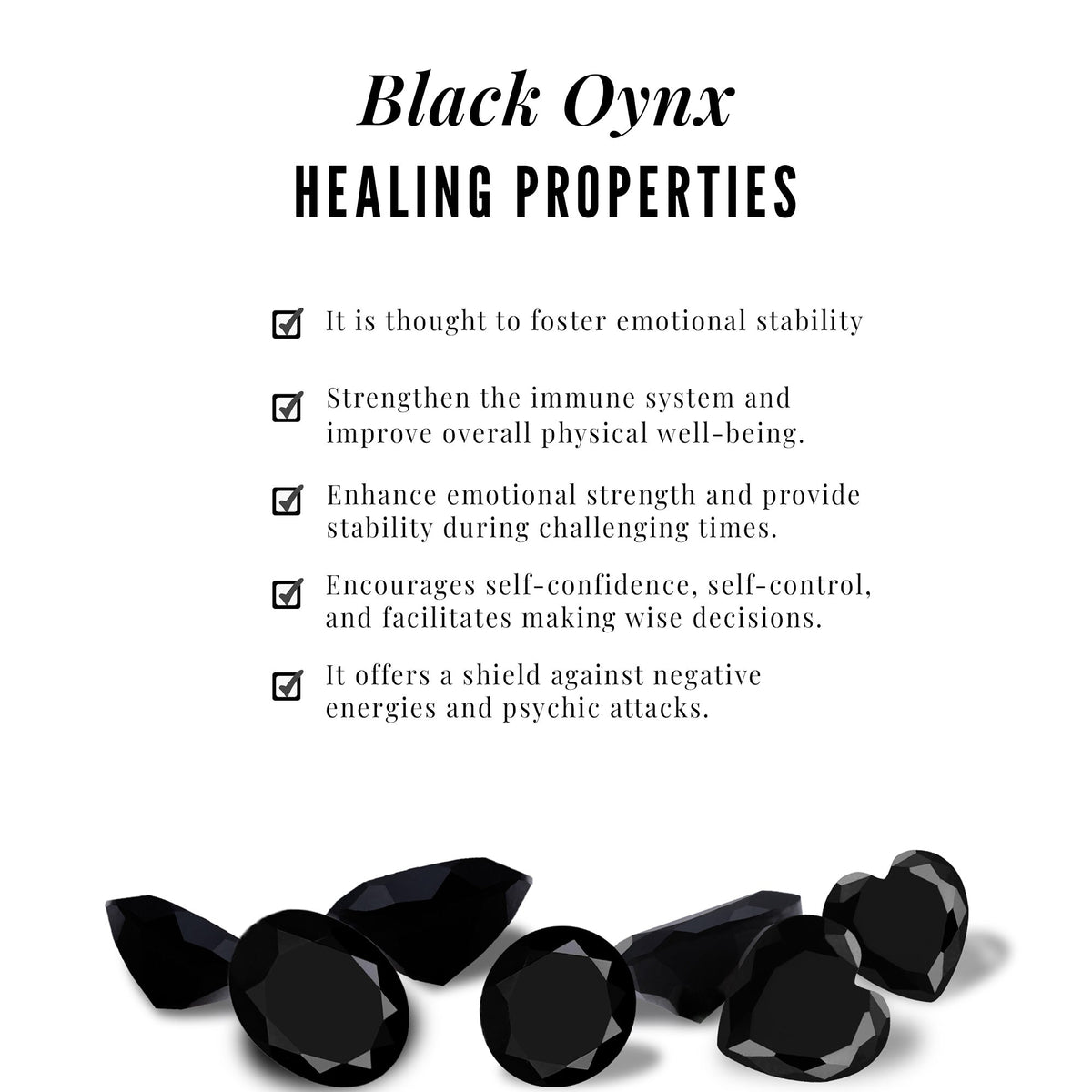 Black Onyx Evil Eye Necklace and Earrings Set with Certificate