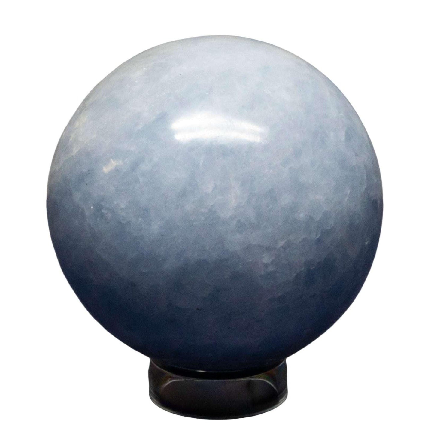 Blue Calcite Spheres 72-93mm