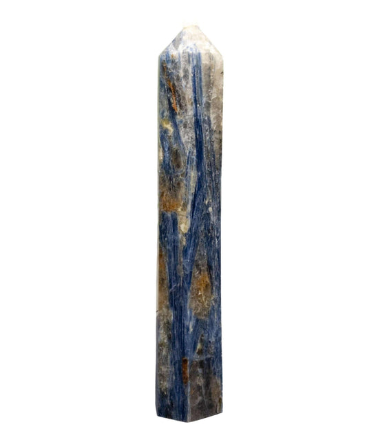Blue and Gold Kyanite Crystal Tower Collector Piece