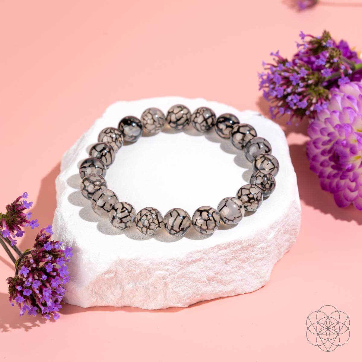 Calm in the Chaos - River Agate Bracelet