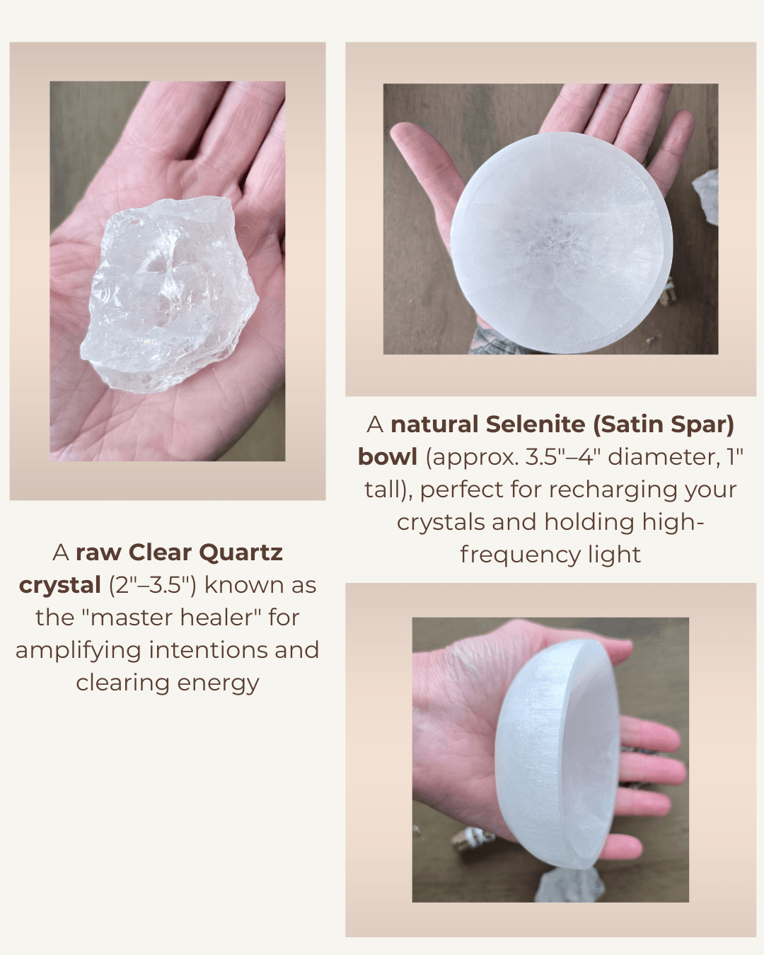 Water Moon Crystal Recharge & Energy Clearing Kit
