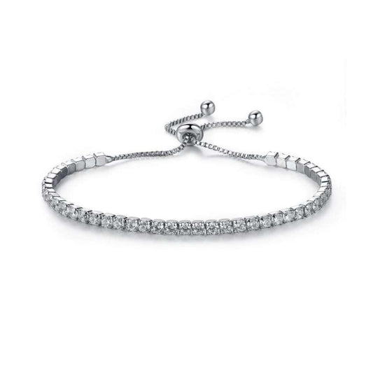 Cubic Zirconia Tennis Bracelet