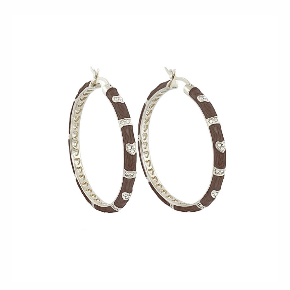 Pave Love Earrings