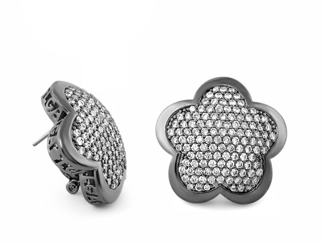 Shiny Daisy Earrings