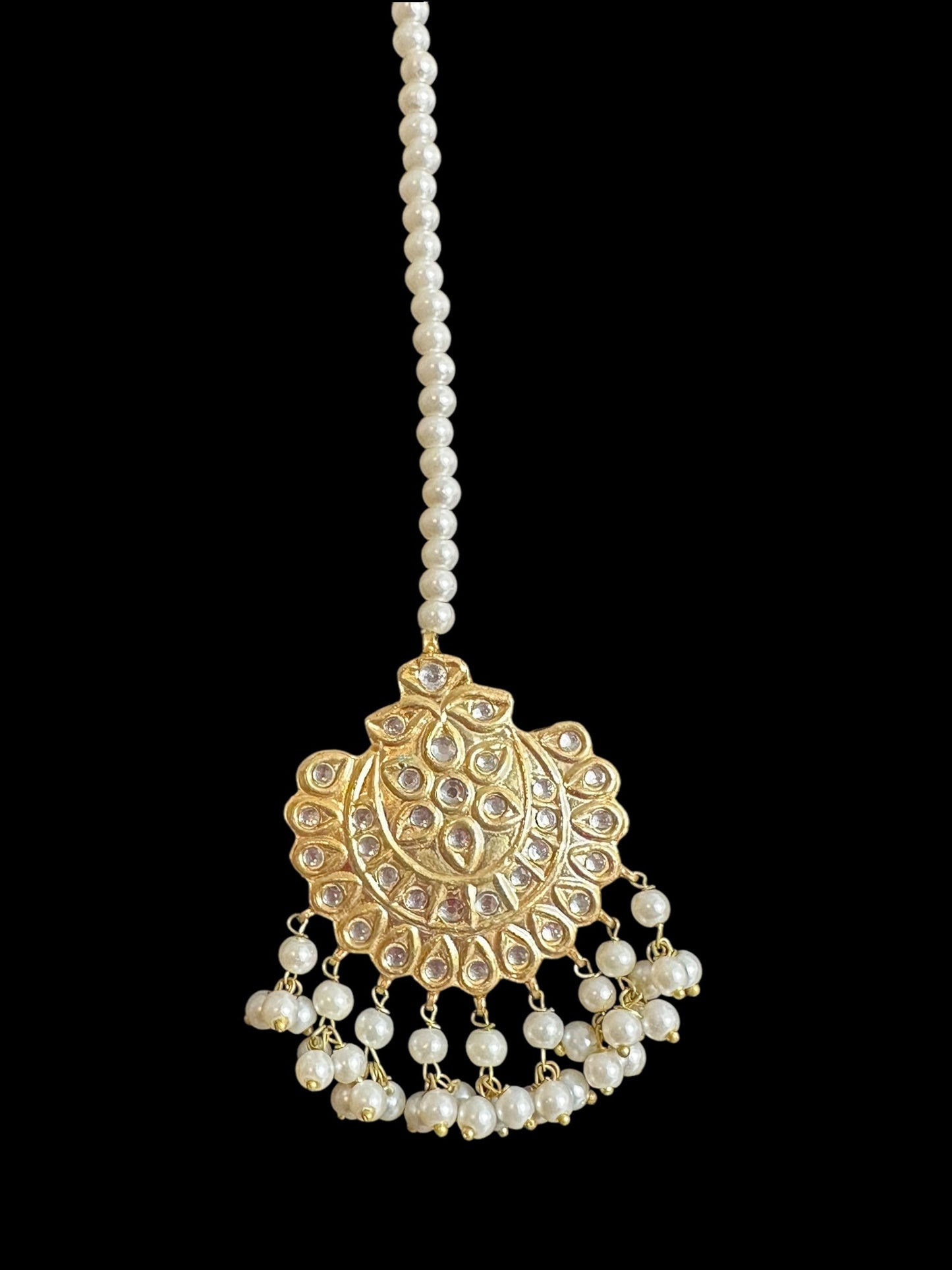 BR475 kundan Rani haar bridal set ( READY TO SHIP )
