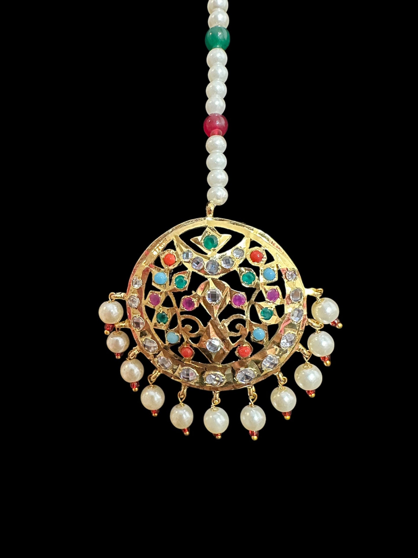 DJTK350 Avni  tika In navratan   ( READY TO SHIP )