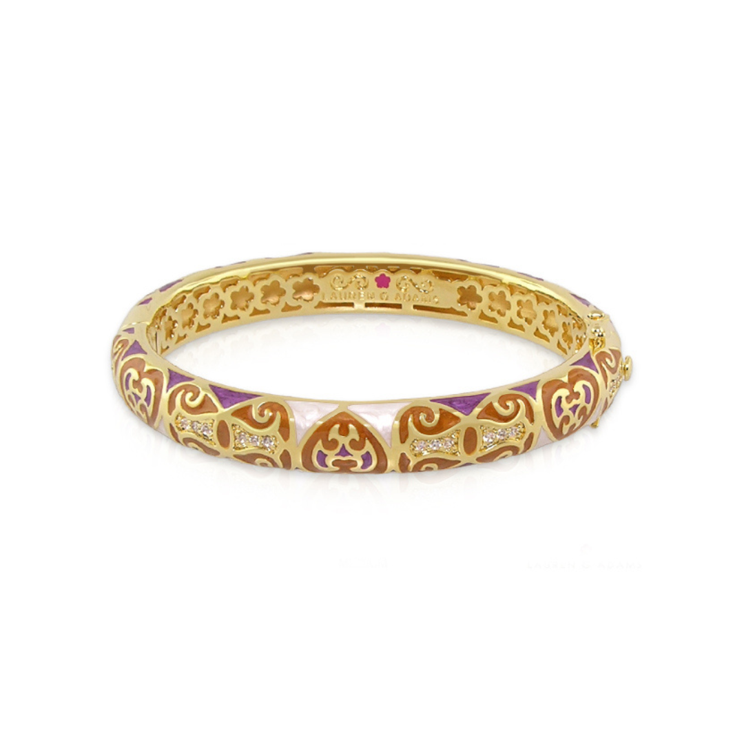 Bows and Hearts Bangle