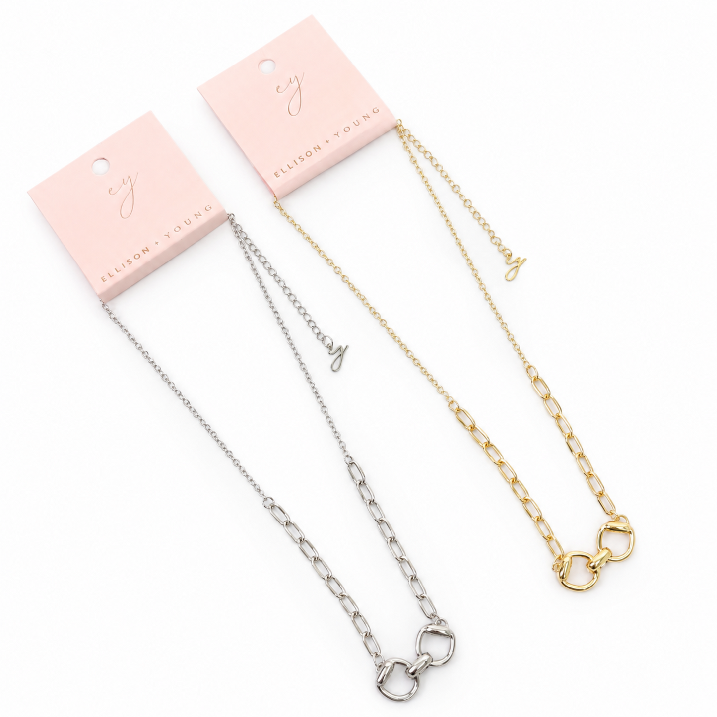 Equestrian Pendant Chain Necklace